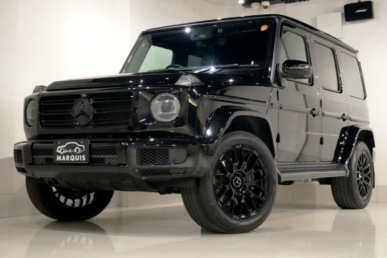 2023年式 メルセデスベンツ G400d ダークブラック Gmanufaktur AMGライン オブシディアンブラック MQ4192
