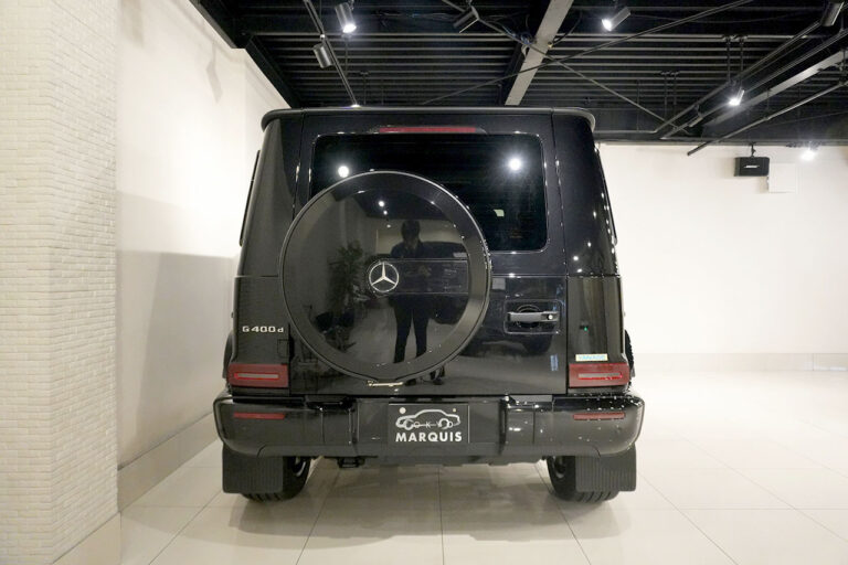2023年式 メルセデスベンツ G400d ダークブラック Gmanufaktur AMGライン オブシディアンブラック MQ4192