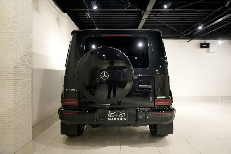 2023年式 メルセデスベンツ G400d ダークブラック Gmanufaktur AMGライン オブシディアンブラック MQ4192