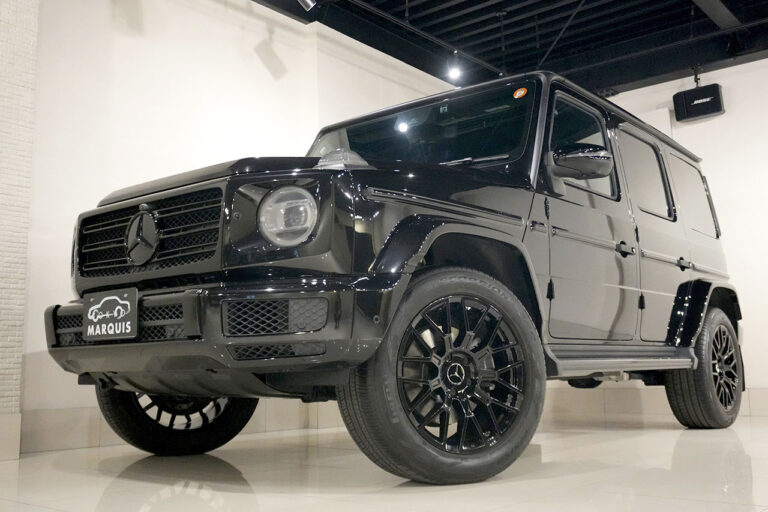2023年式 メルセデスベンツ G400d ダークブラック Gmanufaktur AMGライン オブシディアンブラック MQ4192