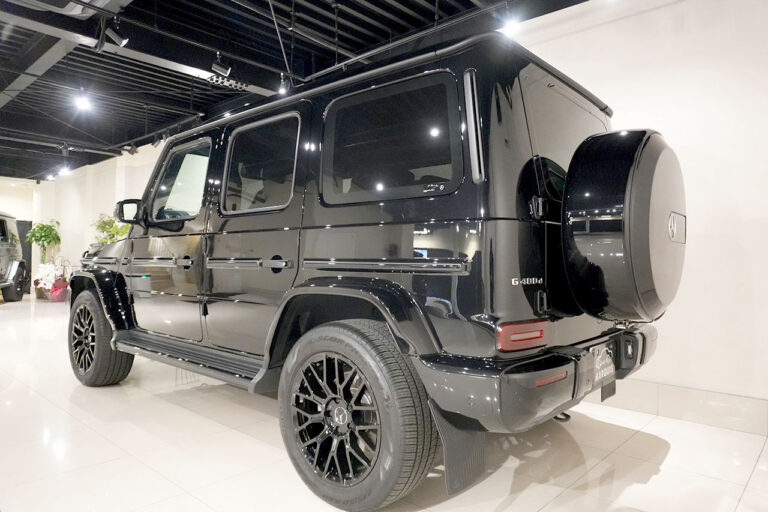 2023年式 メルセデスベンツ G400d ダークブラック Gmanufaktur AMGライン オブシディアンブラック MQ4192