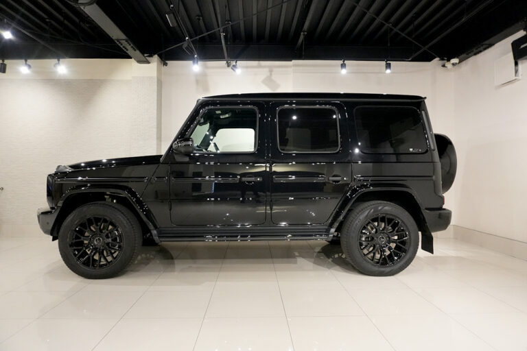 2024年式 メルセデスベンツ G400d ダークブラック Gmanufakturプログラム+ AMGライン オブシディアンブラック MQ4193