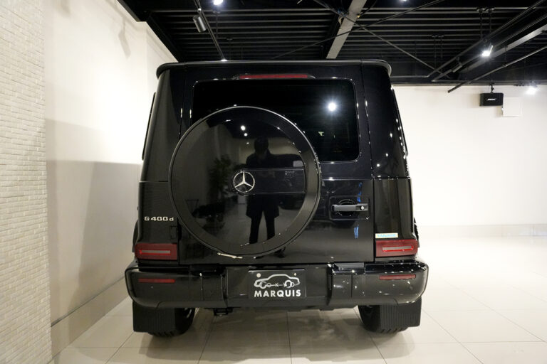 2024年式 メルセデスベンツ G400d ダークブラック Gmanufakturプログラム+ AMGライン オブシディアンブラック MQ4193