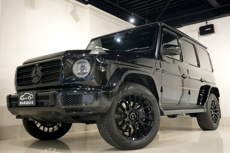 2024年式 メルセデスベンツ G400d ダークブラック Gmanufakturプログラム+ AMGライン オブシディアンブラック MQ4193