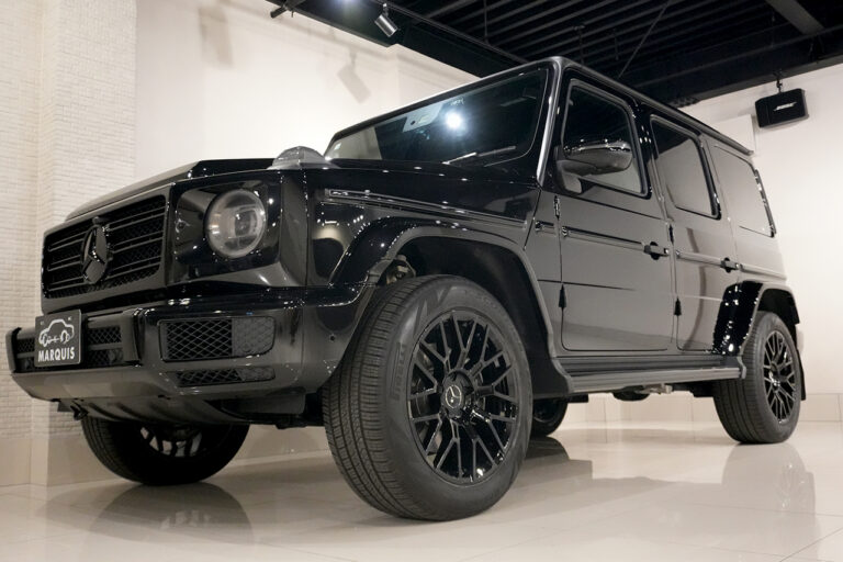 2024年式 メルセデスベンツ G400d ダークブラック Gmanufakturプログラム+ AMGライン オブシディアンブラック MQ4193