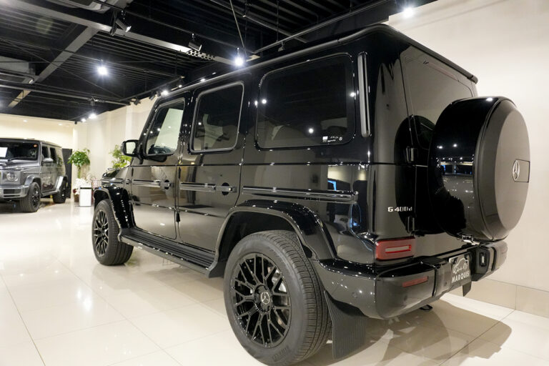 2024年式 メルセデスベンツ G400d ダークブラック Gmanufakturプログラム+ AMGライン オブシディアンブラック MQ4193