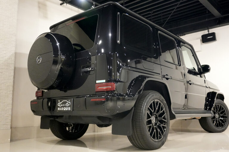 2024年式 メルセデスベンツ G400d ダークブラック Gmanufakturプログラム+ AMGライン オブシディアンブラック MQ4193