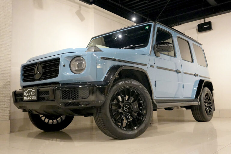 2023年式 メルセデスベンツ G400d Gmanufaktur AMGライン グランブルー MQ4194
