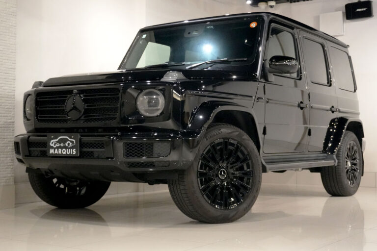 2024年式 メルセデスベンツ G400d maqspeed 12 ダークブラック AMGライン Gmanufakturプログラム オブシディアンブラック MQ4199