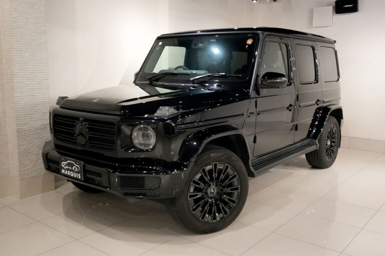 2024年式 メルセデスベンツ G400d maqspeed 12 ダークブラック AMGライン Gmanufakturプログラム オブシディアンブラック MQ4199