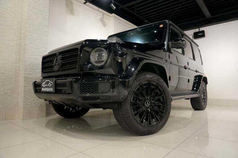 2024年式 メルセデスベンツ G400d maqspeed 12 ダークブラック AMGライン Gmanufakturプログラム オブシディアンブラック MQ4199