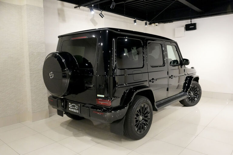 2024年式 メルセデスベンツ G400d maqspeed 12 ダークブラック AMGライン Gmanufakturプログラム オブシディアンブラック MQ4199