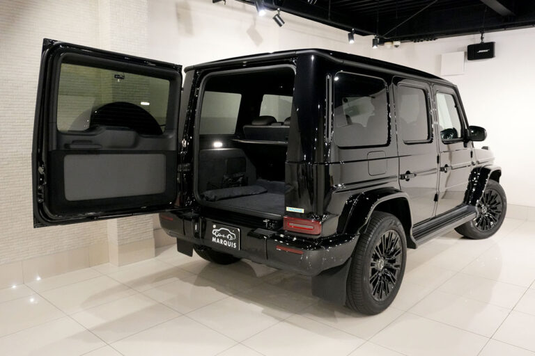 2024年式 メルセデスベンツ G400d maqspeed 12 ダークブラック AMGライン Gmanufakturプログラム オブシディアンブラック MQ4199