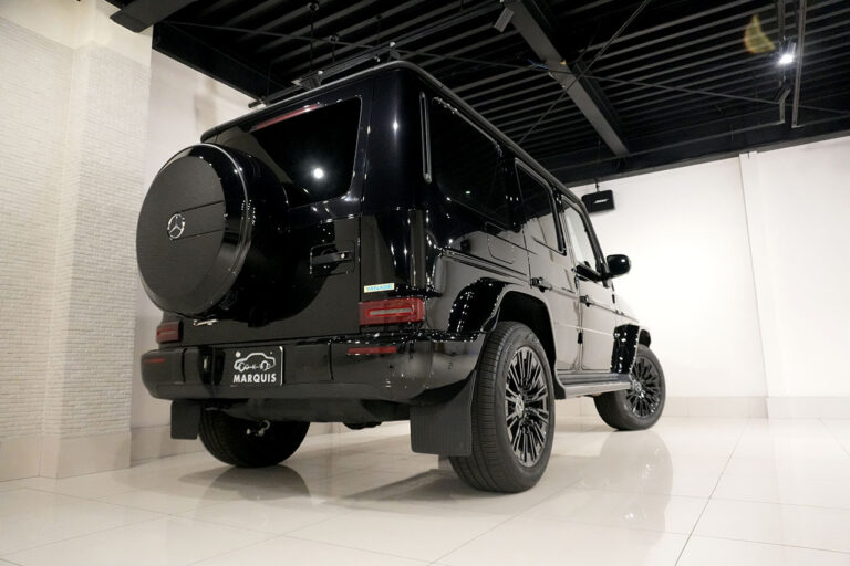 2024年式 メルセデスベンツ G400d maqspeed 12 ダークブラック AMGライン Gmanufakturプログラム オブシディアンブラック MQ4199