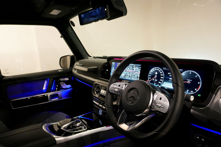 2024年式 メルセデスベンツ G400d maqspeed 12 ダークブラック AMGライン Gmanufakturプログラム オブシディアンブラック MQ4199