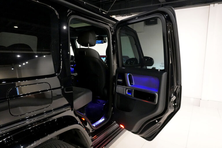 2024年式 メルセデスベンツ G400d maqspeed 12 ダークブラック AMGライン Gmanufakturプログラム オブシディアンブラック MQ4199