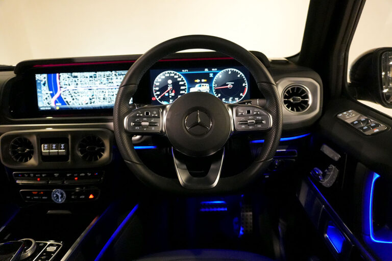 2024年式 メルセデスベンツ G400d maqspeed 12 ダークブラック AMGライン Gmanufakturプログラム オブシディアンブラック MQ4199