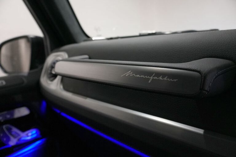 2024年式 メルセデスベンツ G400d maqspeed 12 ダークブラック AMGライン Gmanufakturプログラム オブシディアンブラック MQ4199