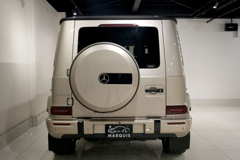 2025年式 メルセデスベンツ G450d(ISG搭載) ダークゴールド AMGラインPKG MANUFAKTURプログラム トラバーチンベージュ