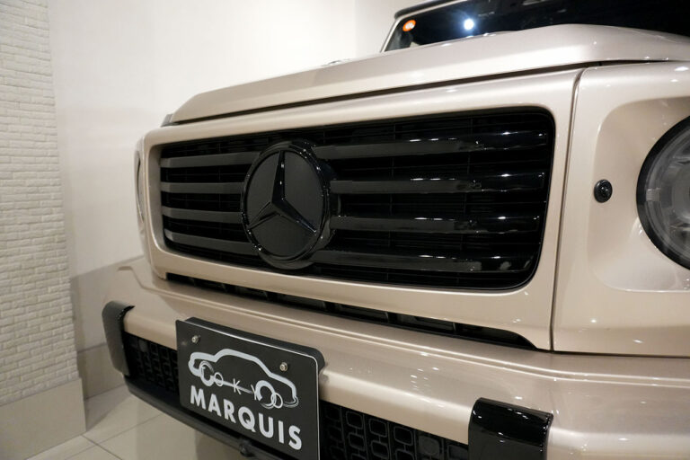 2025年式 メルセデスベンツ G450d(ISG搭載) ダークゴールド AMGラインPKG MANUFAKTURプログラム トラバーチンベージュ
