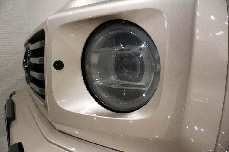 2025年式 メルセデスベンツ G450d(ISG搭載) ダークゴールド AMGラインPKG MANUFAKTURプログラム トラバーチンベージュ