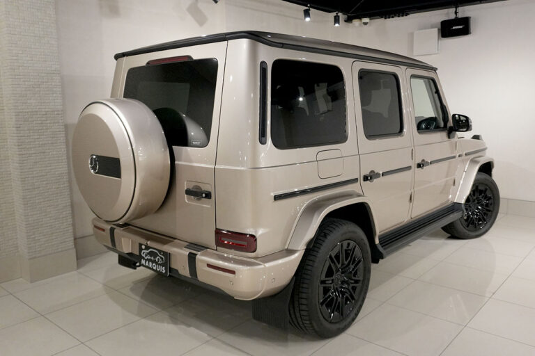 2025年式 メルセデスベンツ G450d(ISG搭載) ダークゴールド AMGラインPKG MANUFAKTURプログラム トラバーチンベージュ