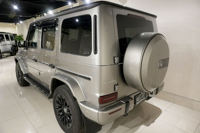 2024年式 メルセデスベンツ G400d Gmanufakturプログラムプラス AMGライン モハーベシルバー　MQ4206