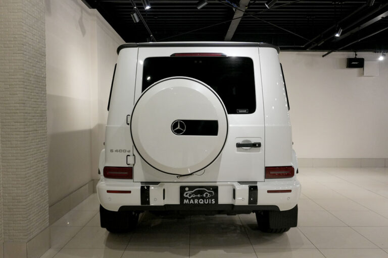 メルセデスベンツ G400d maqspeed 9 ダークプラチナ Gmanufakturプログラム オパリスホワイト MQ4214