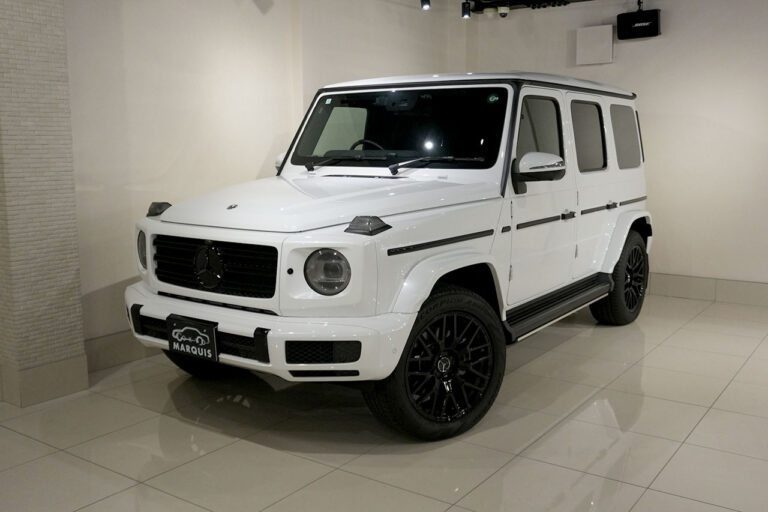 メルセデスベンツ G400d maqspeed 9 ダークプラチナ Gmanufakturプログラム オパリスホワイト MQ4214