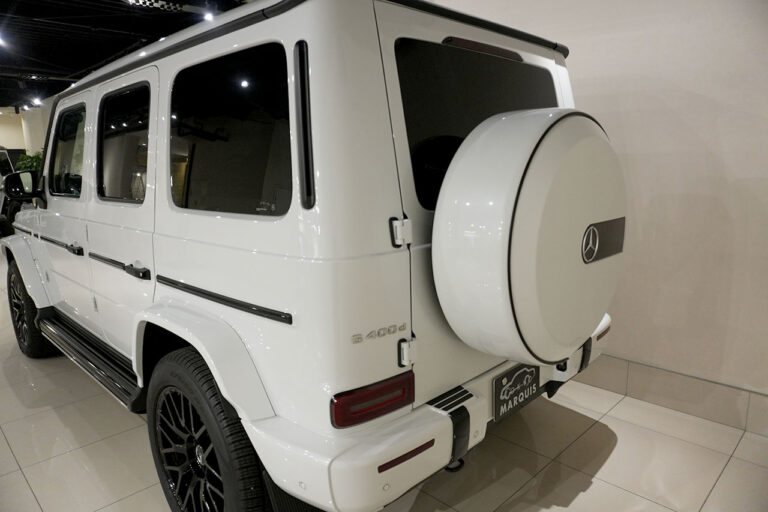 メルセデスベンツ G400d maqspeed 9 ダークプラチナ Gmanufakturプログラム オパリスホワイト MQ4214