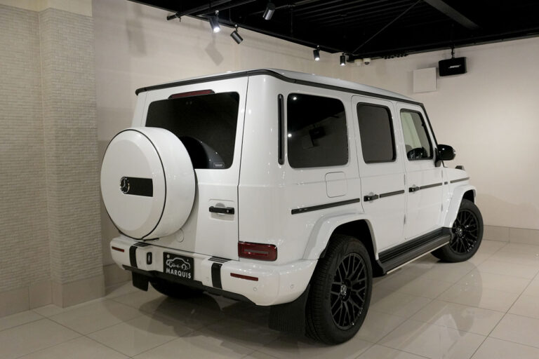 メルセデスベンツ G400d maqspeed 9 ダークプラチナ Gmanufakturプログラム オパリスホワイト MQ4214