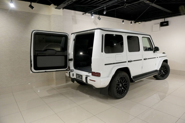 メルセデスベンツ G400d maqspeed 9 ダークプラチナ Gmanufakturプログラム オパリスホワイト MQ4214