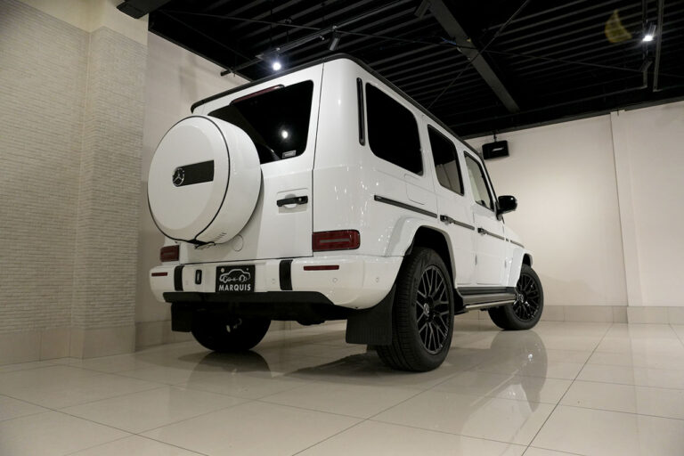 メルセデスベンツ G400d maqspeed 9 ダークプラチナ Gmanufakturプログラム オパリスホワイト MQ4214