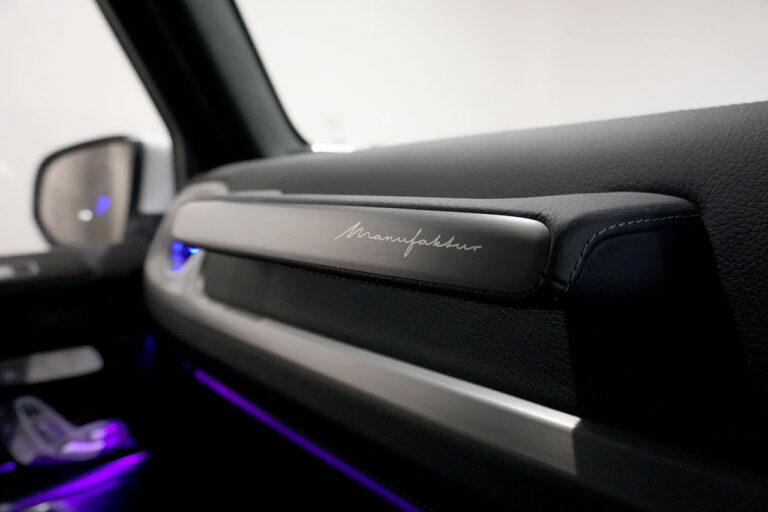 メルセデスベンツ G400d maqspeed 9 ダークプラチナ Gmanufakturプログラム オパリスホワイト MQ4214