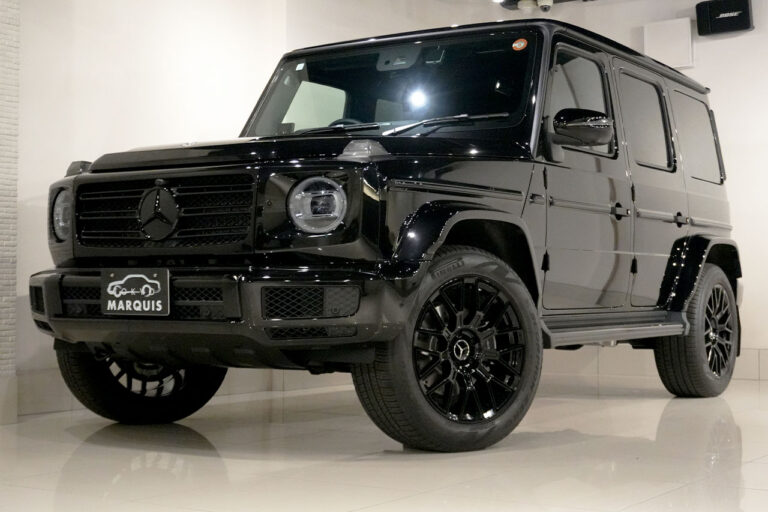 2023年式 メルセデスベンツ G400d ダークブラック Gmanufakturプログラム AMGライン オブシディアンブラック MQ4216