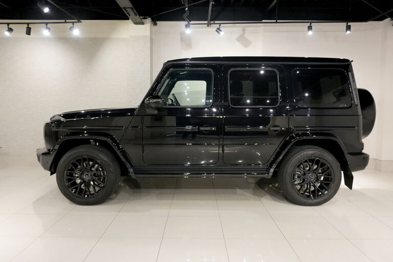 2023年式 メルセデスベンツ G400d ダークブラック Gmanufakturプログラム AMGライン オブシディアンブラック MQ4216