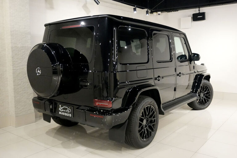 2023年式 メルセデスベンツ G400d ダークブラック Gmanufakturプログラム AMGライン オブシディアンブラック MQ4216