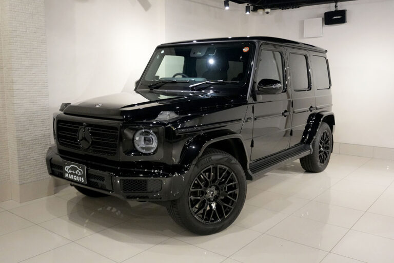 2023年式 メルセデスベンツ G400d ダークブラック Gmanufakturプログラム AMGライン オブシディアンブラック MQ4216