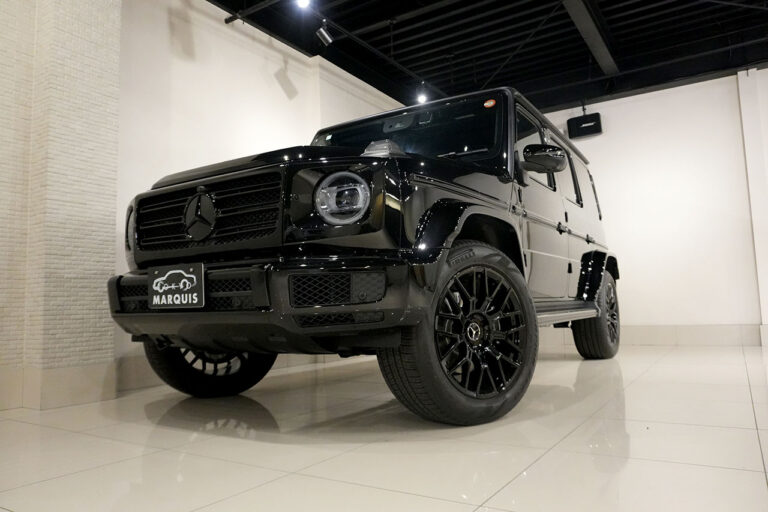2023年式 メルセデスベンツ G400d ダークブラック Gmanufakturプログラム AMGライン オブシディアンブラック MQ4216