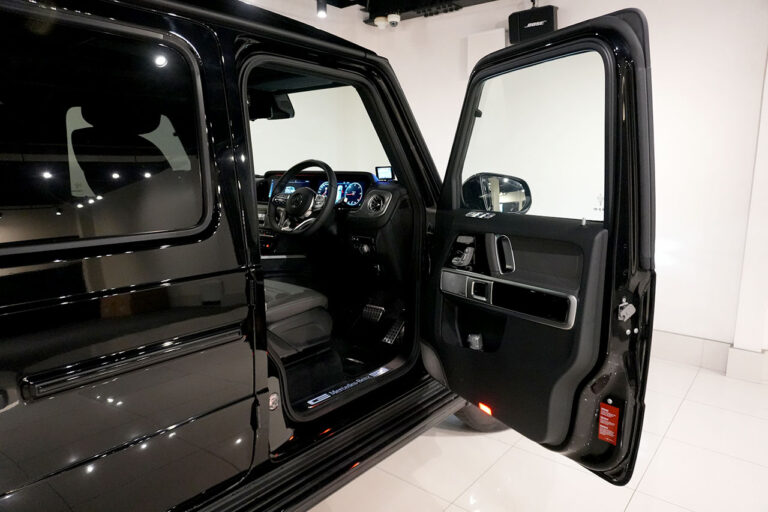 2023年式 メルセデスベンツ G400d ダークブラック Gmanufakturプログラム AMGライン オブシディアンブラック MQ4216