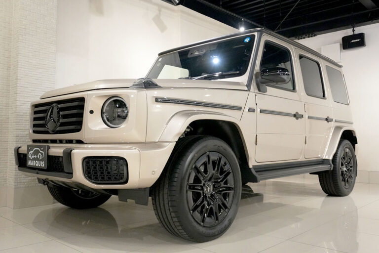 2026年式 メルセデスベンツ G450d MANUFAKTURプログラムプラス AMGライン AMGナイトパッケージ トラバーチンベージュ MQ4181