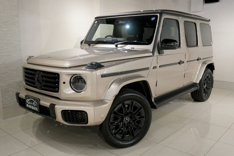 2026年式 メルセデスベンツ G450d MANUFAKTURプログラムプラス AMGライン AMGナイトパッケージ トラバーチンベージュ