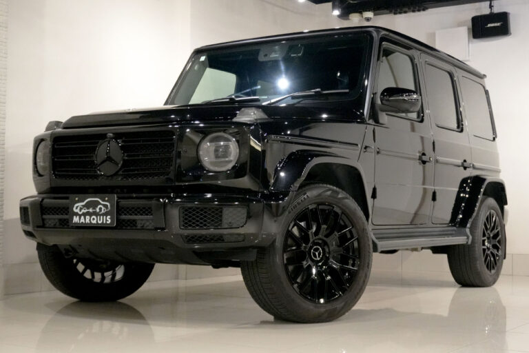2023年式 メルセデスベンツ G400d ダークブラック Gmanufakturプログラム AMGライン MQ4223