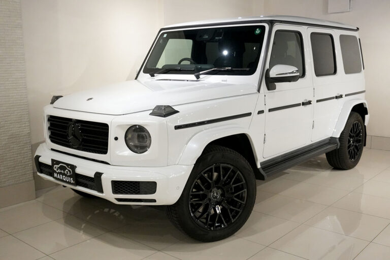 2023年式 メルセデスベンツ G400d ダークプラチナ manufakturプログラム AMGライン オパリスホワイト MQ4224