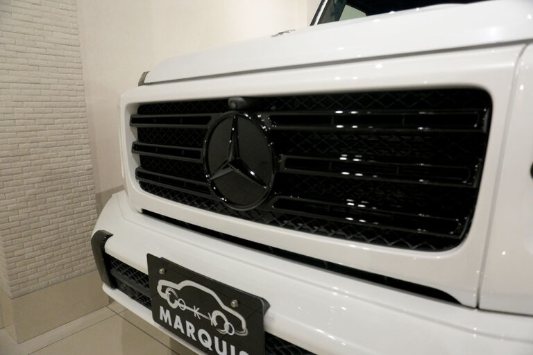 2023年式 メルセデスベンツ G400d ダークプラチナ manufakturプログラム AMGライン オパリスホワイト MQ4224