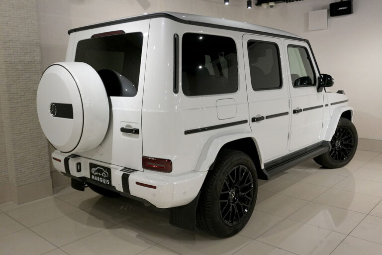 2023年式 メルセデスベンツ G400d ダークプラチナ manufakturプログラム AMGライン オパリスホワイト MQ4224