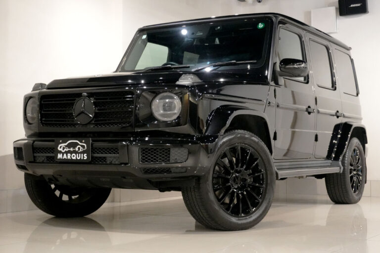 2021年式 メルセデスベンツ G350d ダークブラック AMGライン オブシディアンブラック MQ4234