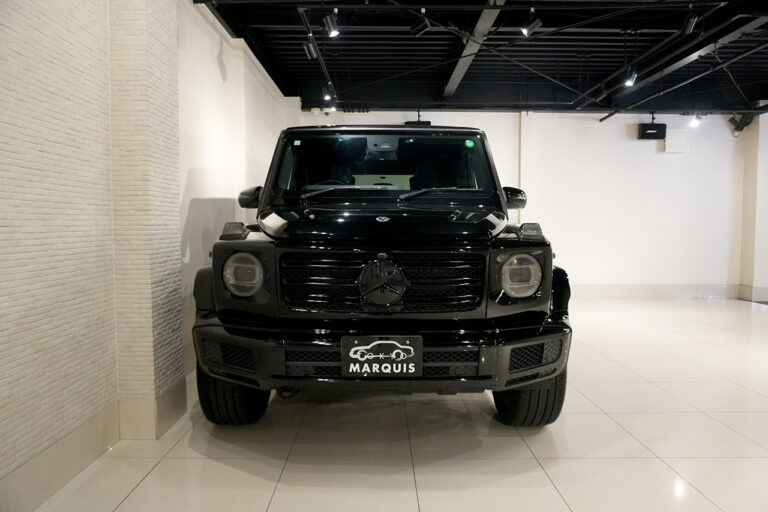2021年式 メルセデスベンツ G350d ダークブラック AMGライン オブシディアンブラック MQ4234