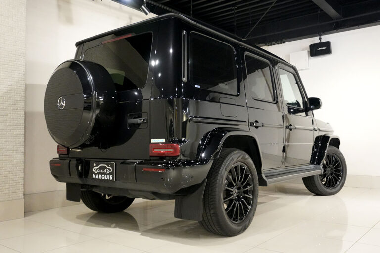 2021年式 メルセデスベンツ G350d ダークブラック AMGライン オブシディアンブラック MQ4234