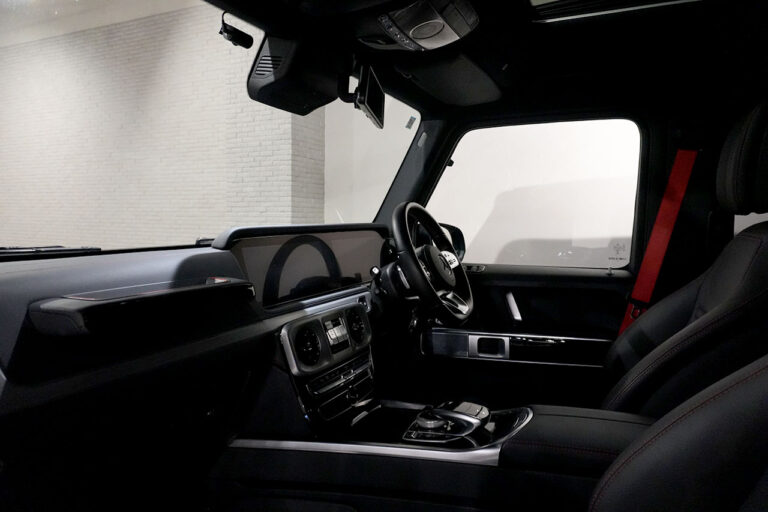 2021年式 メルセデスベンツ G350d ダークブラック AMGライン オブシディアンブラック MQ4234